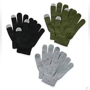 Thereabouts Boys Gloves 3 pack BNWT